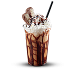 Bounty Chocolate Bar Milkshake 
