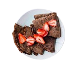 Chocolate Fudge Brownie Crepe 